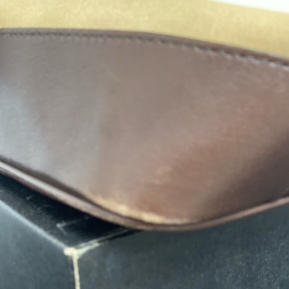 Coach Hampton Canvas Tote Yellow and Brown Stripes - Picture 4 of 9